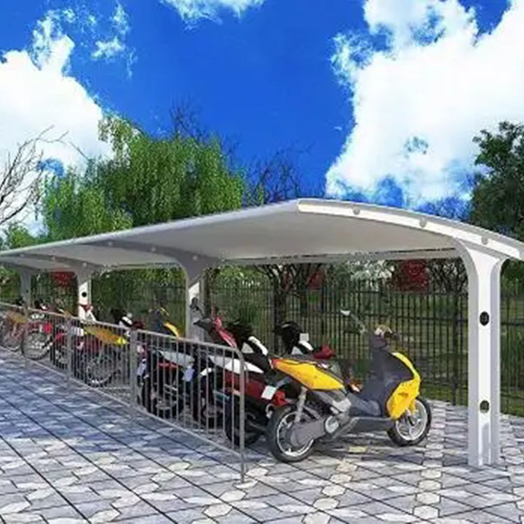 梨树县膜结构电动车棚